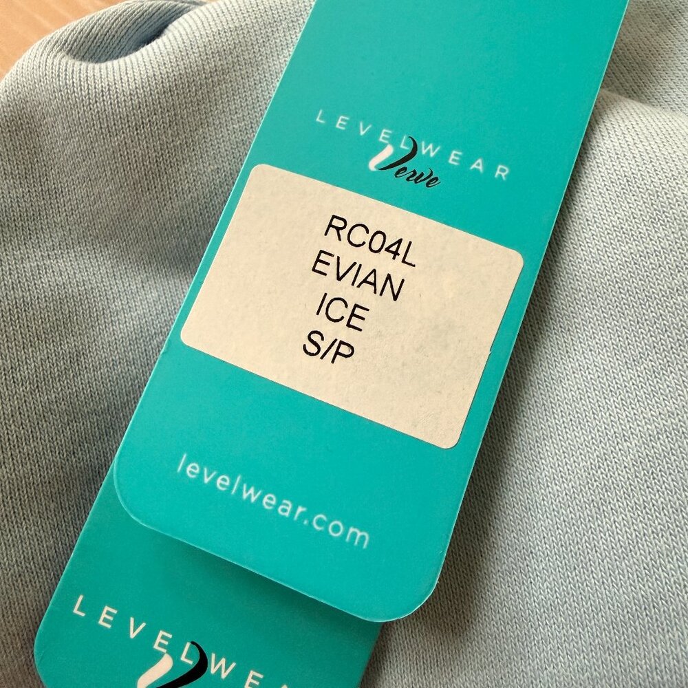 Levelwear Verve Womens Evian Hoodie - Ice Blue - Small - Picture 4 of 5